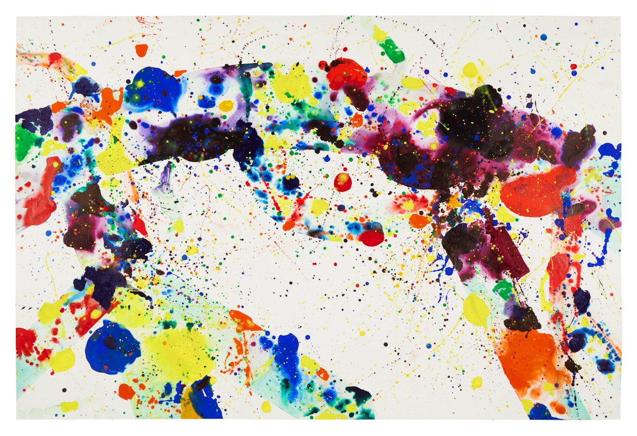 Untitled by Sam Francis