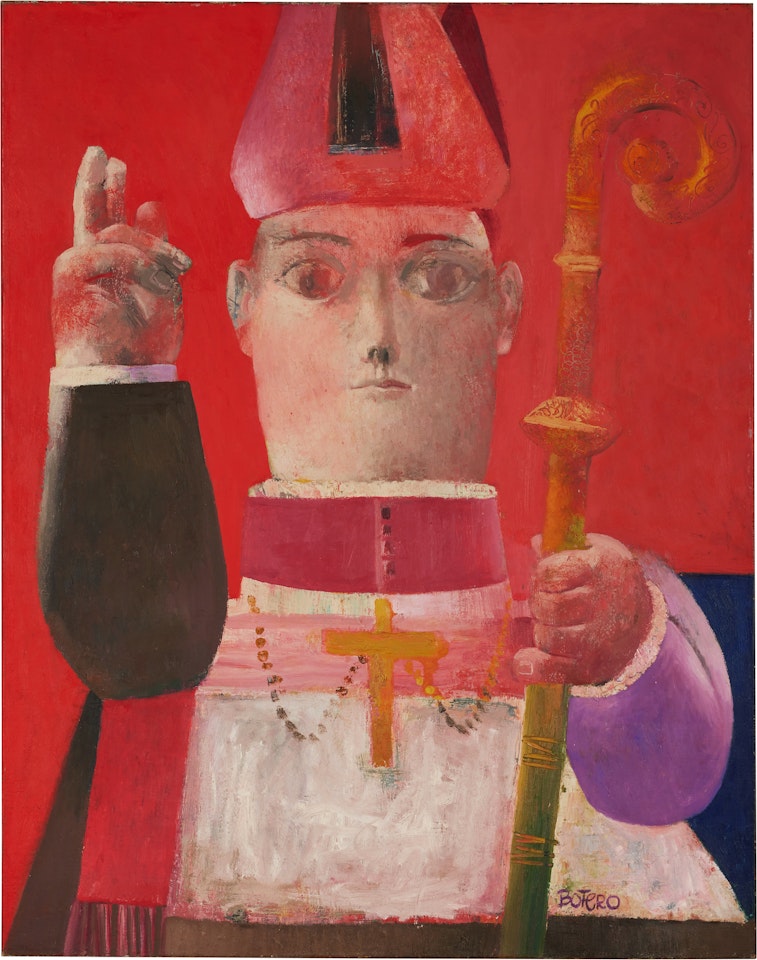 El nuncio by Fernando Botero
