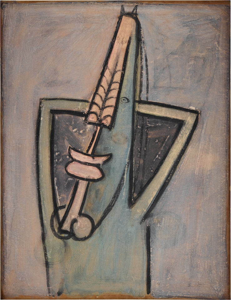 Homme-cheval by Wifredo Lam