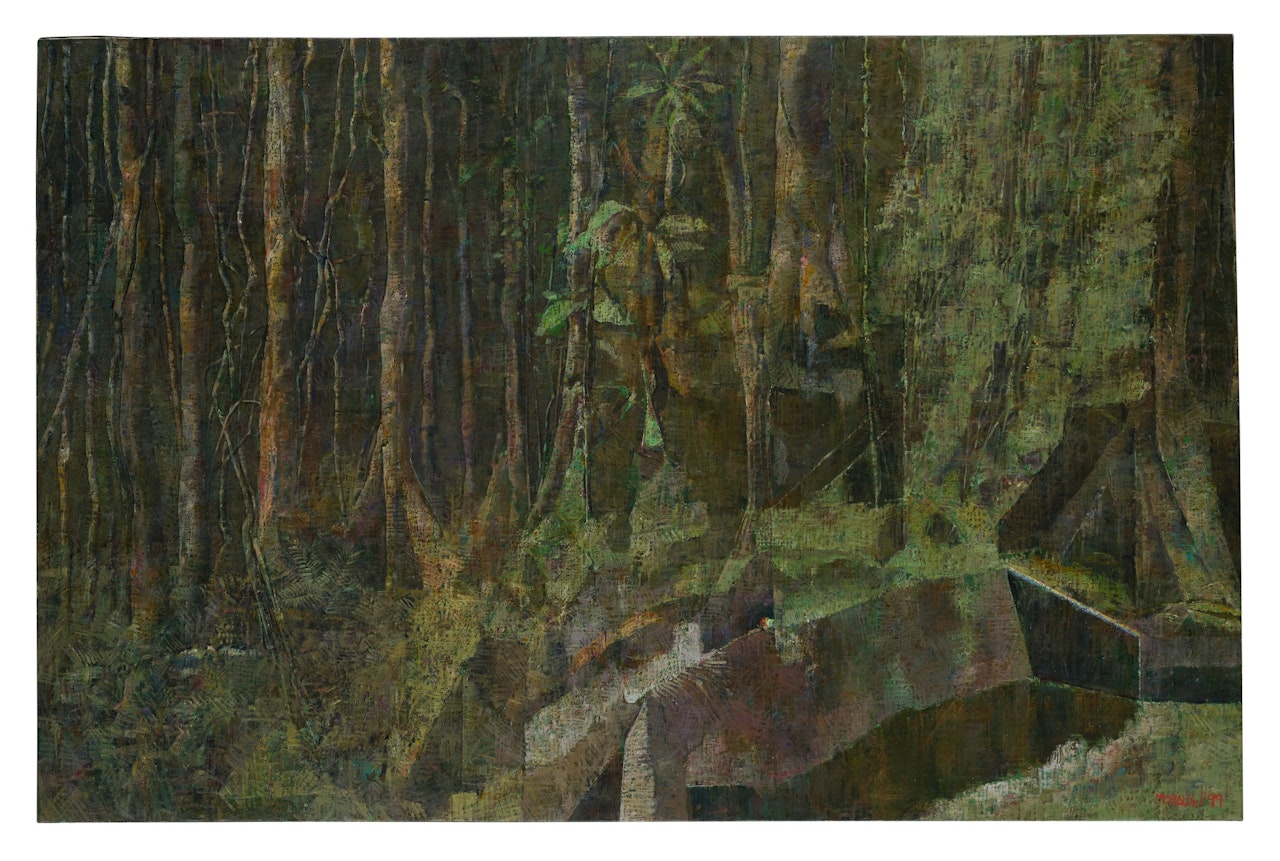 Forêt tropicale, ruines d'une plantation d'indigo II by Armando Morales