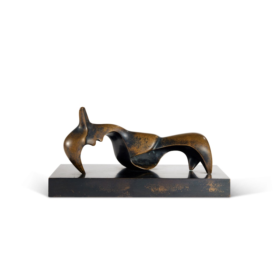 Pointed Reclining Figure by Henry Moore