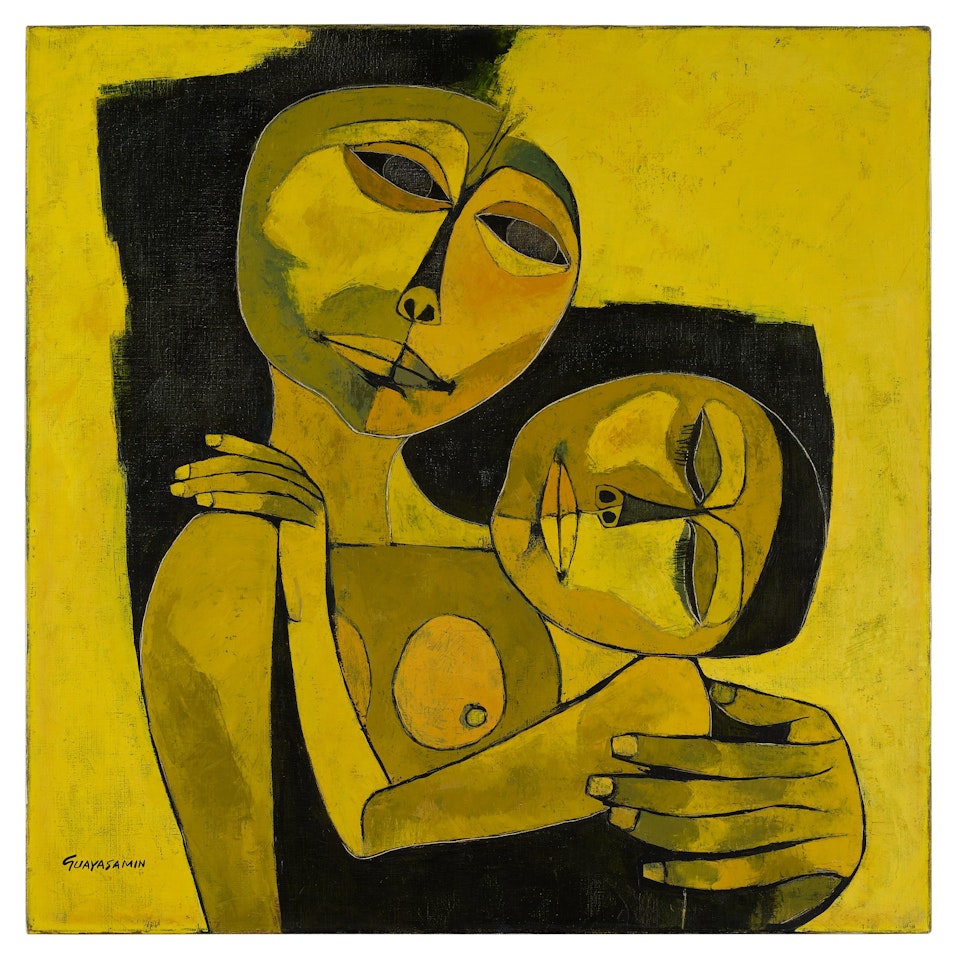 Madre y niño by Oswaldo Guayasamin