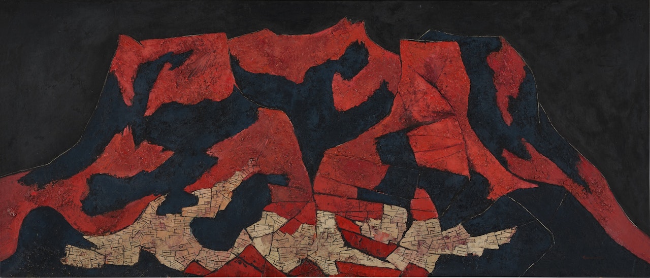 Paisaje de Quito by Oswaldo Guayasamin