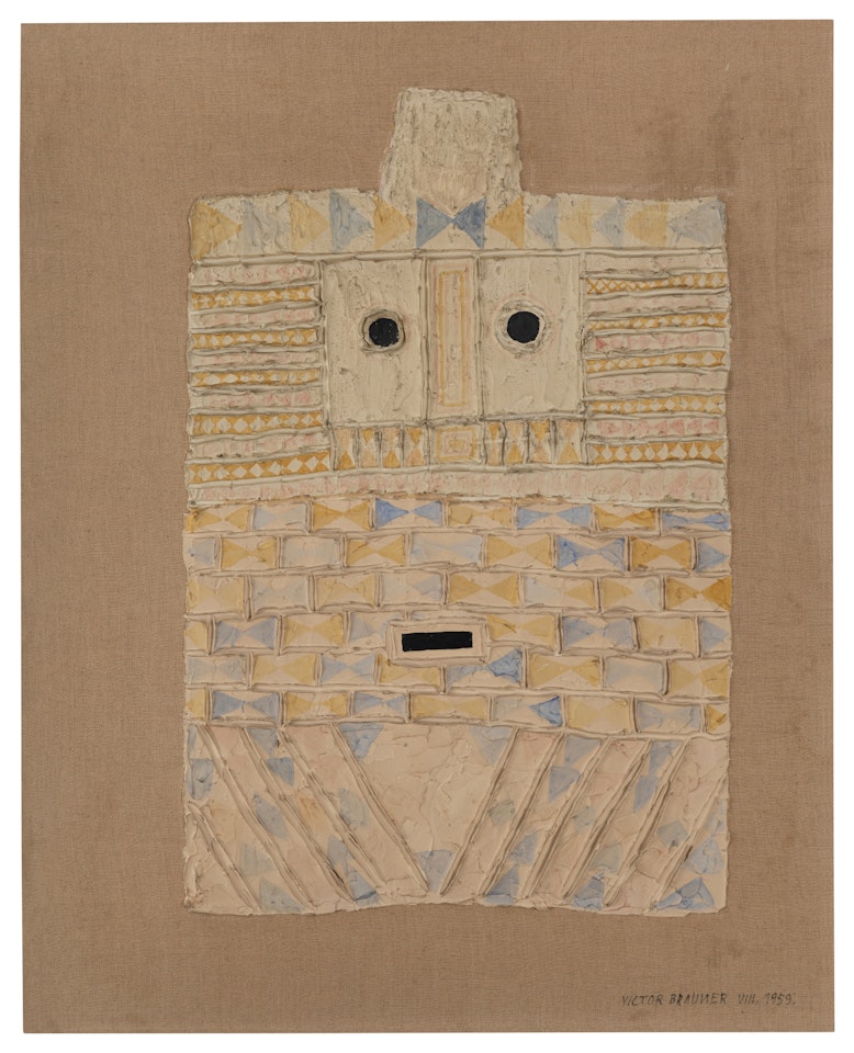 Portrait du côté maison by Victor Brauner