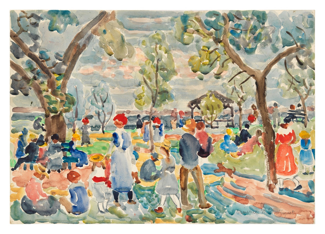 Picnic Grove by Maurice Prendergast