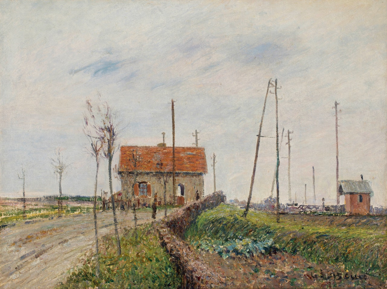 Le Passage à niveau by Gustave Loiseau