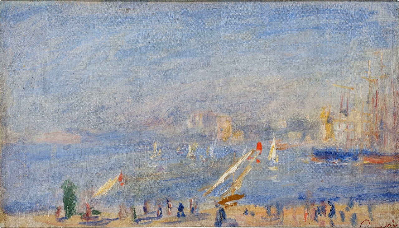 Port de Marseille by Pierre-Auguste Renoir