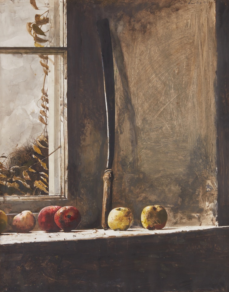 Five and a Half and Study for 'Oliver's Cap': A Double-Sided Work by Andrew Wyeth