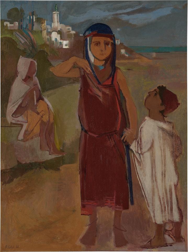 Children in Tunisia by Françoise Gilot