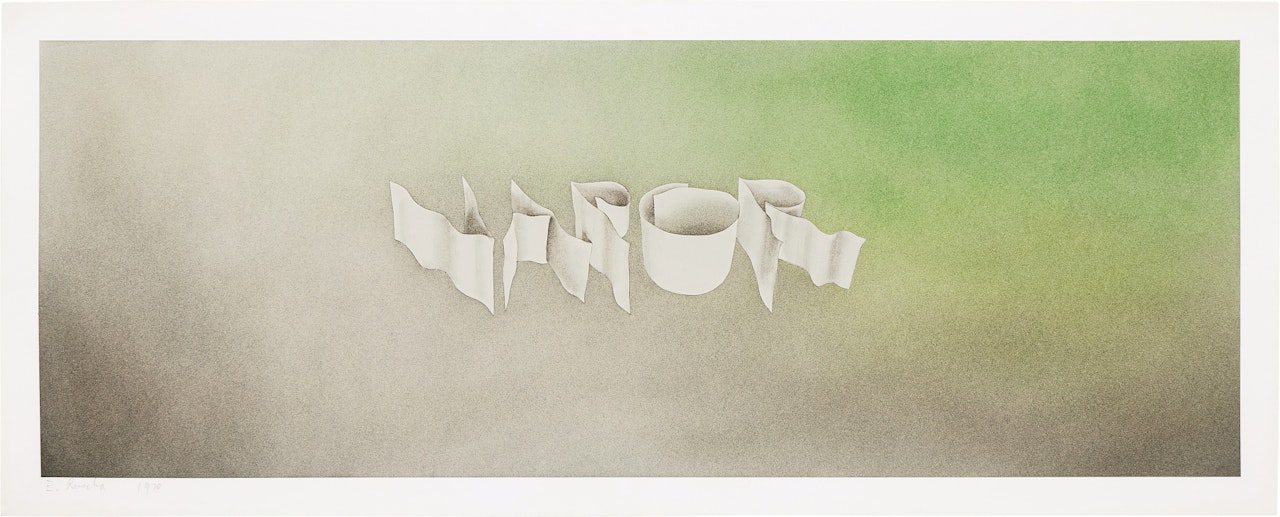 Vapor by Ed Ruscha