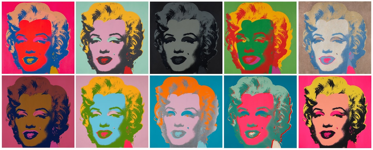 Marilyn Monroe (Marilyn) by Andy Warhol