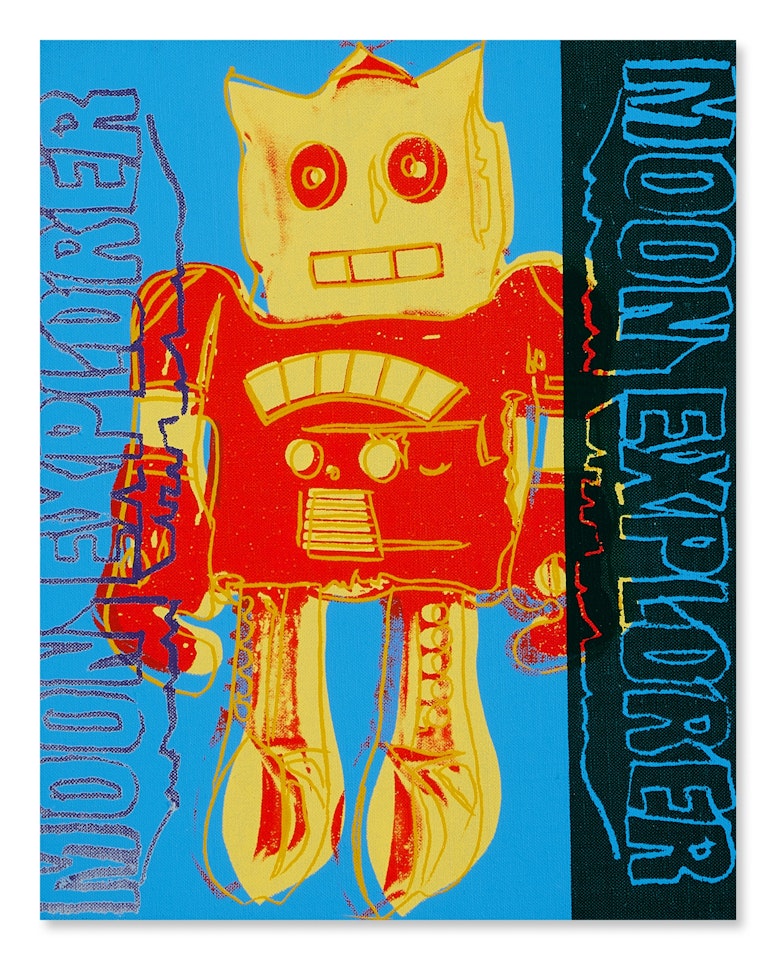 Moon Explorer (Toy Painting) by Andy Warhol