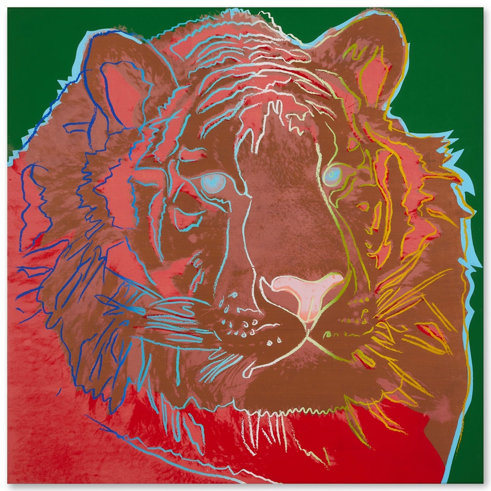 Siberian Tiger by Andy Warhol