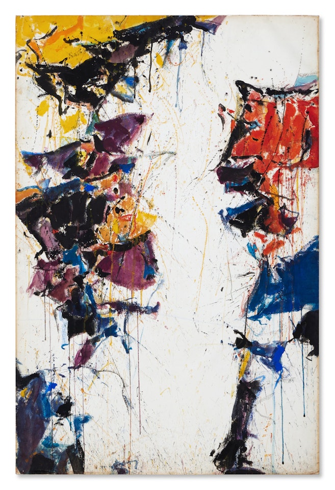 Untitled (Study for White Line) by Sam Francis