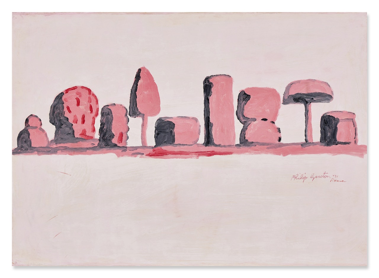 Garden, Roma by Philip Guston
