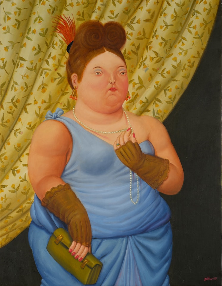 Society Lady by Fernando Botero