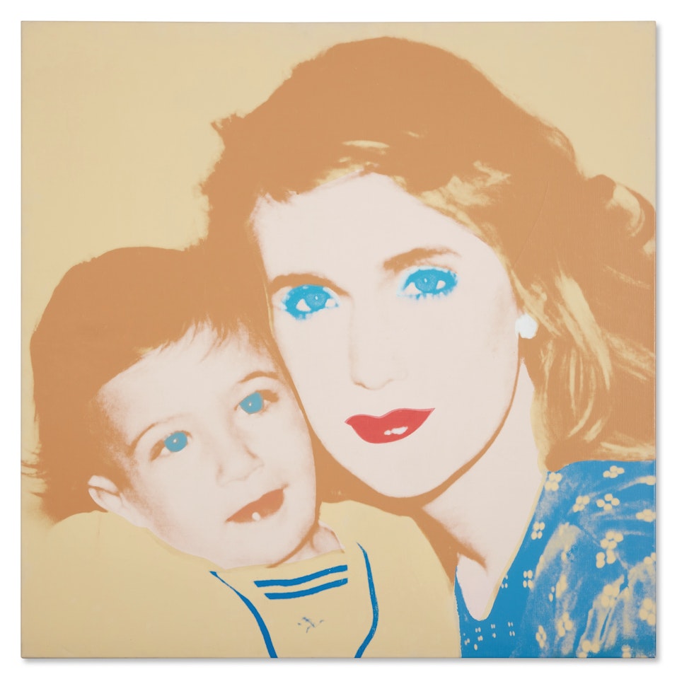 Patty Raynes and Son by Andy Warhol