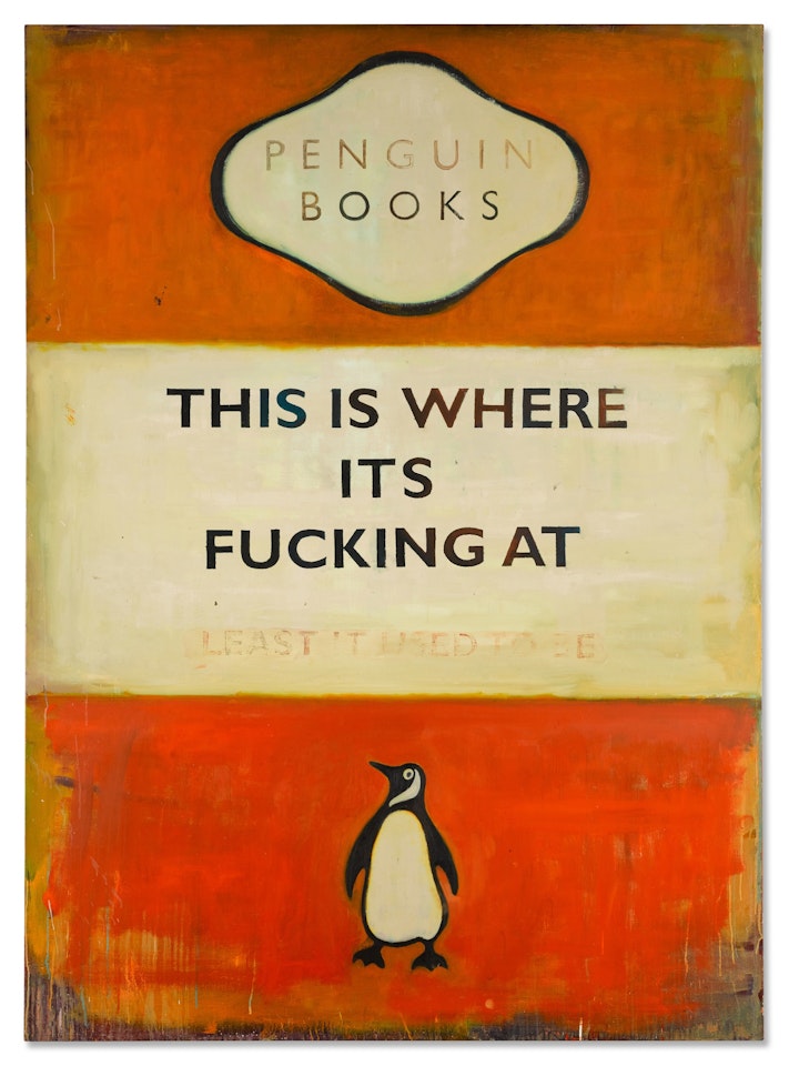 This is Where it's Fucking At by Harland Miller