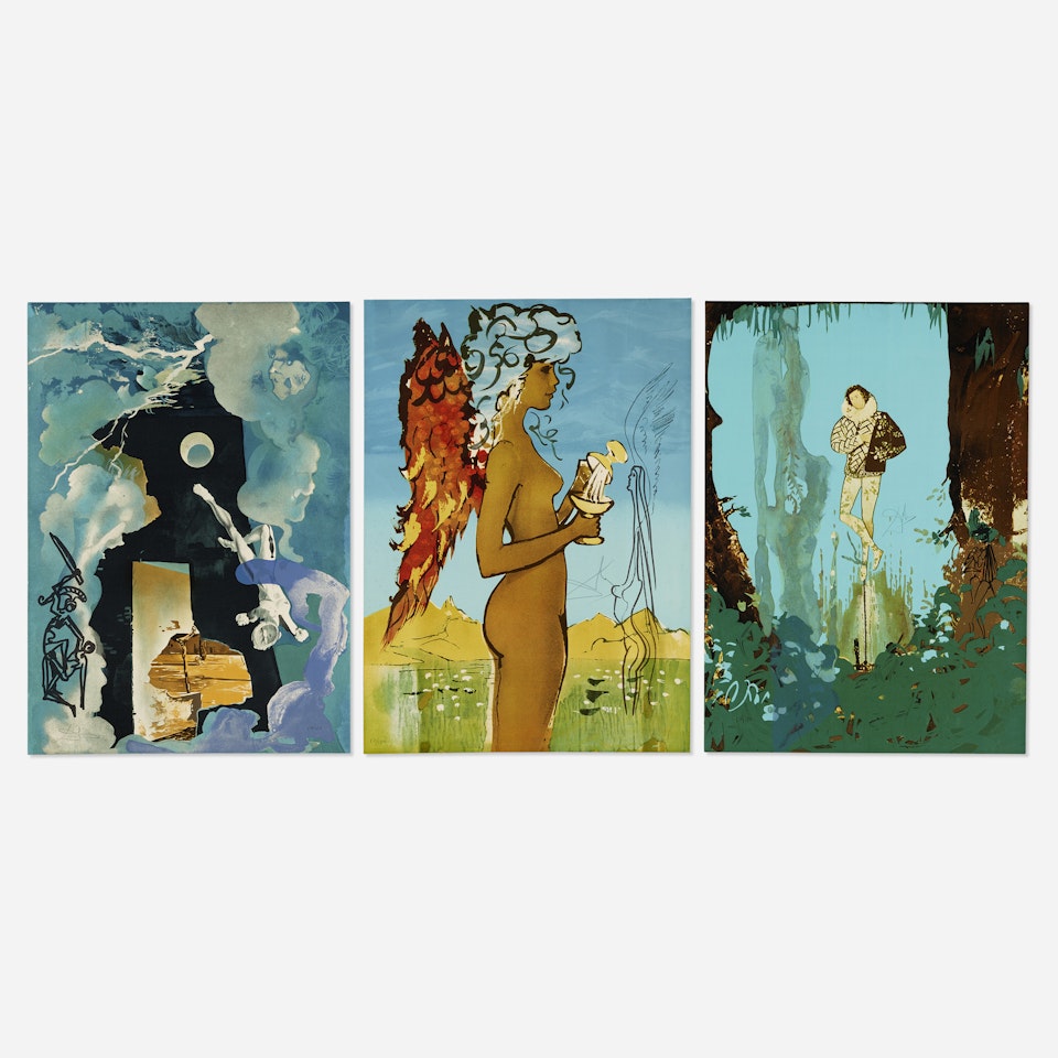 Trilogy of Love by Salvador Dali