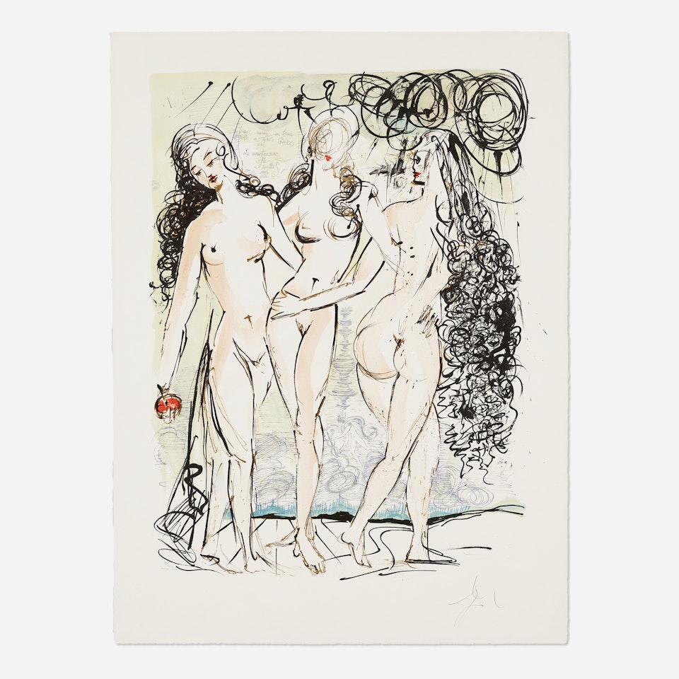 The Three Graces by Salvador Dali