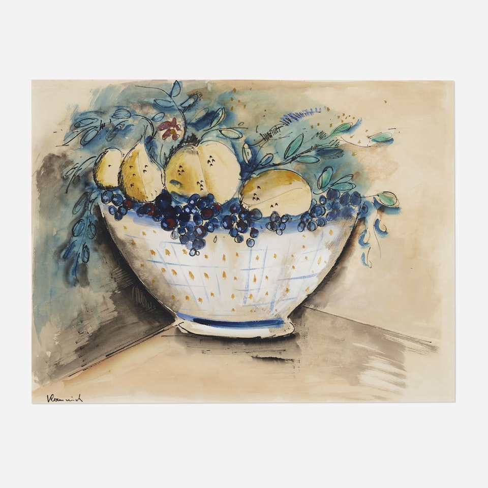 Coupe de Fruits by Maurice de Vlaminck