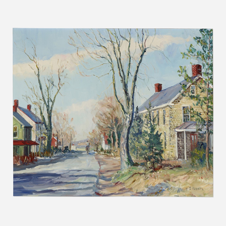 Chapel Village by Walter Emerson Baum
