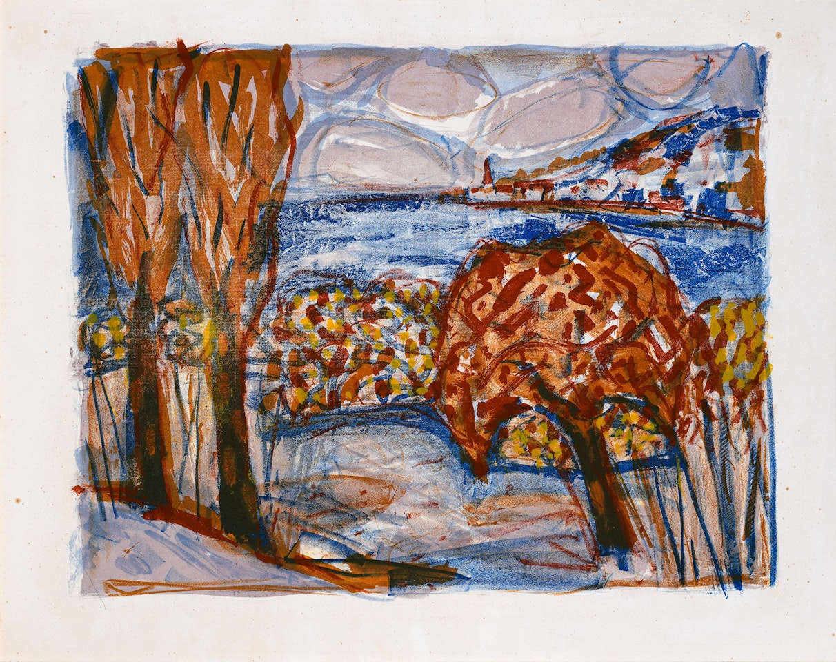 Herbstlandschaft by Otto Dix