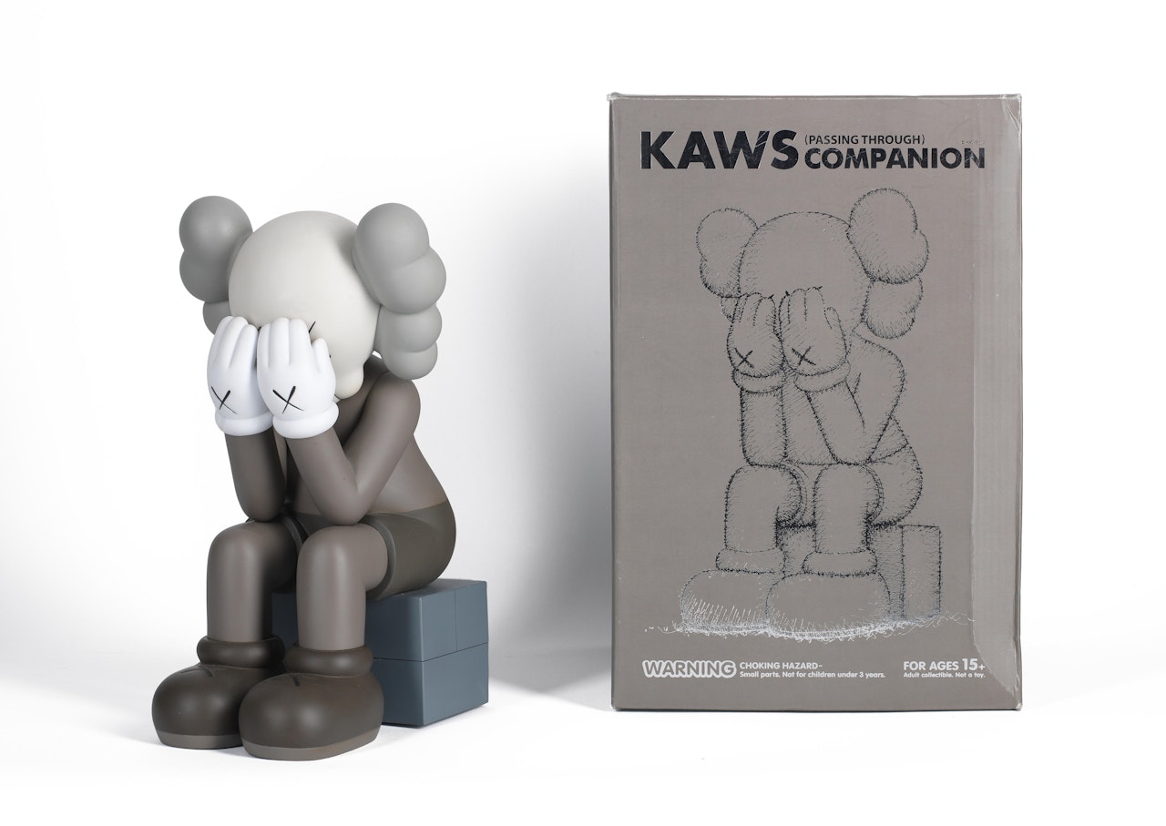 Companion Passing Through (Grey) by Kaws