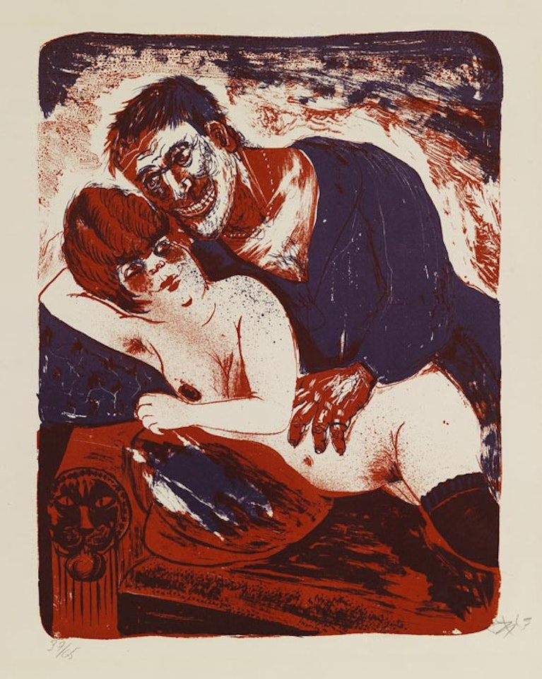 Matrose und Mädchen by Otto Dix