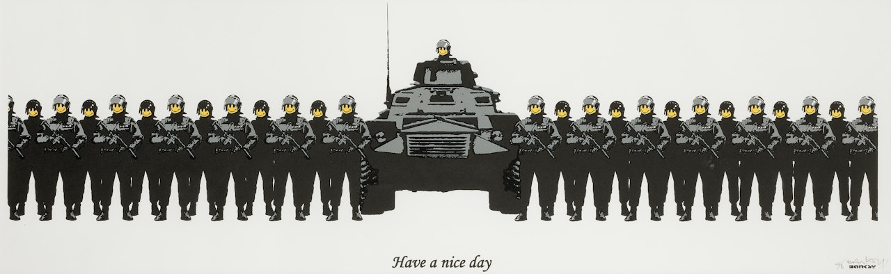 Have A Nice Day by Banksy