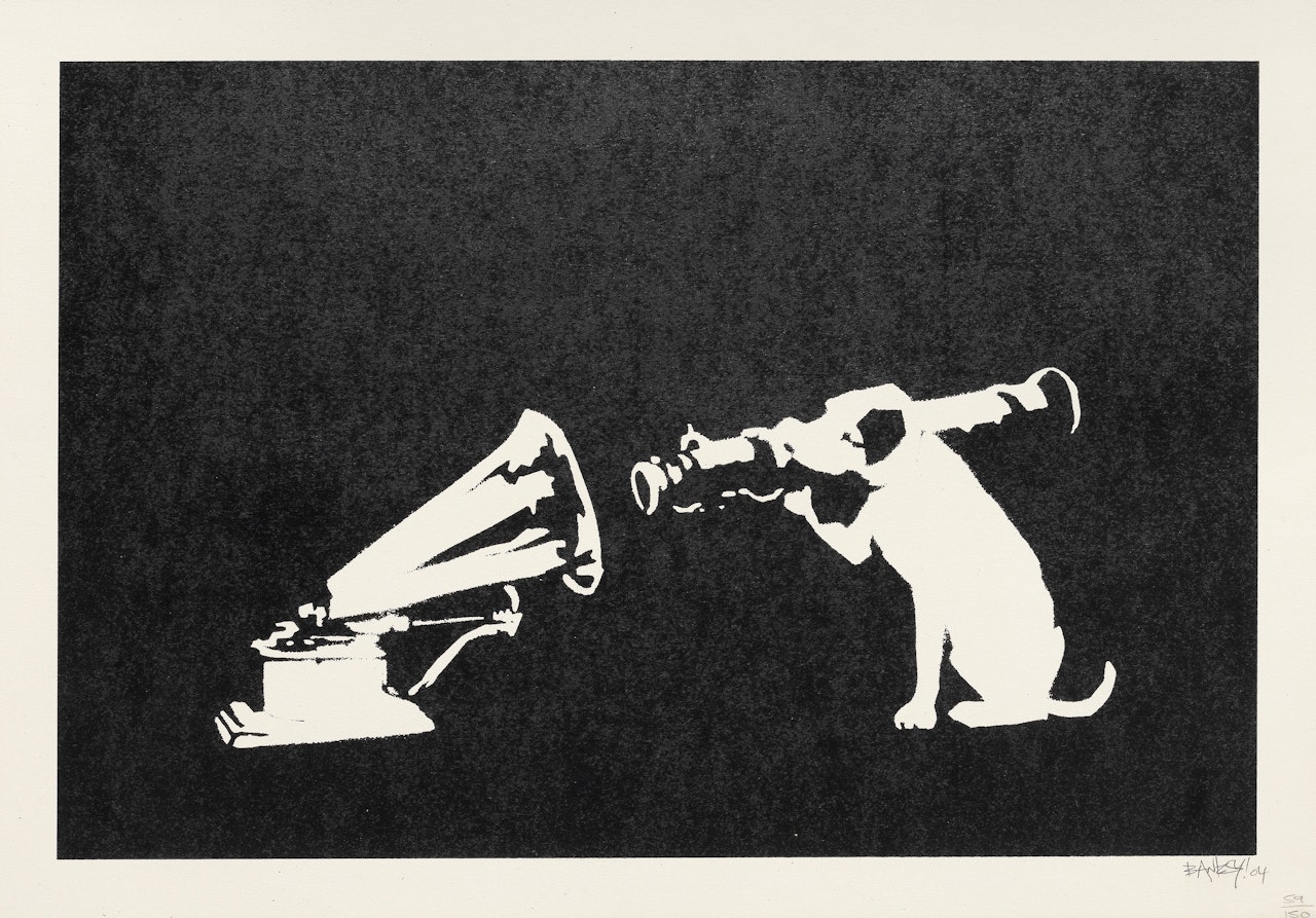 HMV  by Banksy