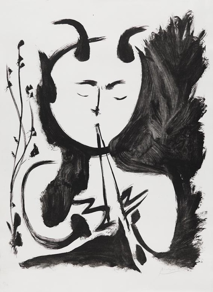 Faune musicien n° 4 by Pablo Picasso