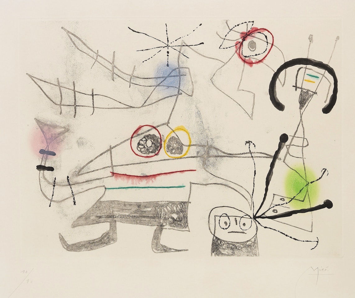 Femme-Oiseau II by Joan Miró