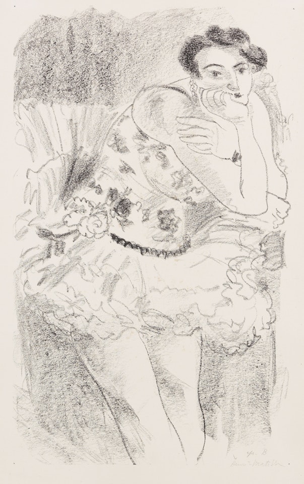 Danseuse Debout, accoudée (Dix danseuses) by Henri Matisse