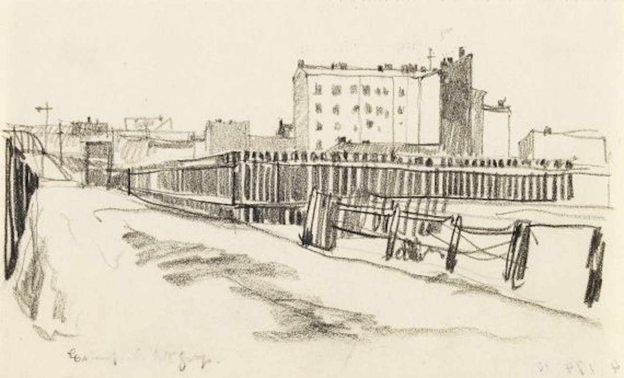 Vorstadt by George Grosz