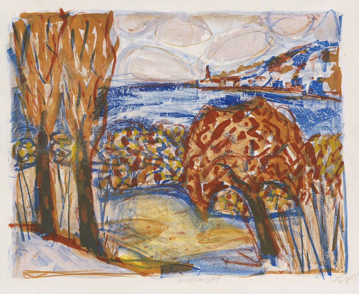 Herbstlandschaft by Otto Dix