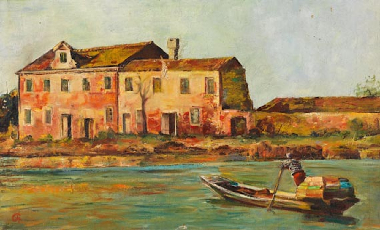 Montagnola (?) by Karl Hofer