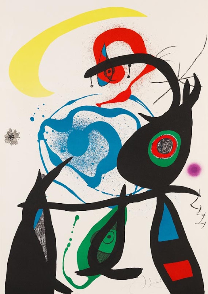 Aus: Oda à Joan Miró by Joan Miró