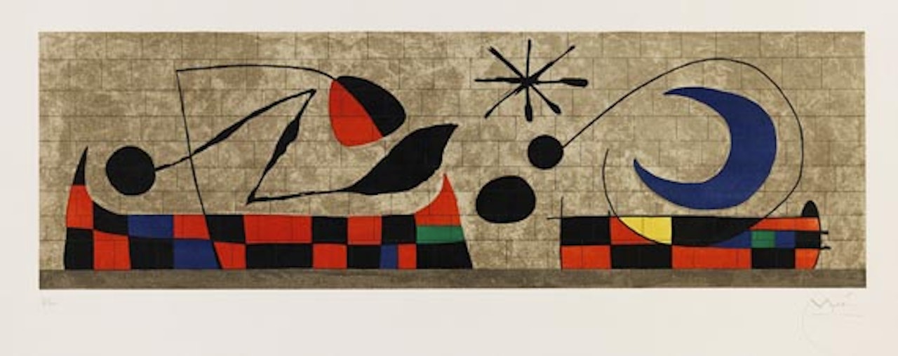 Mur de la lune by Joan Miró
