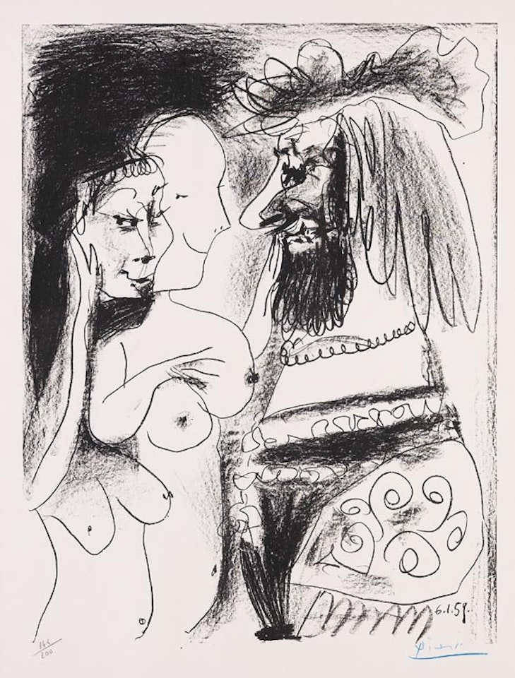 Le vieux roi by Pablo Picasso