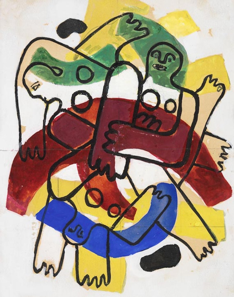 Les Plongeurs by Fernand Leger