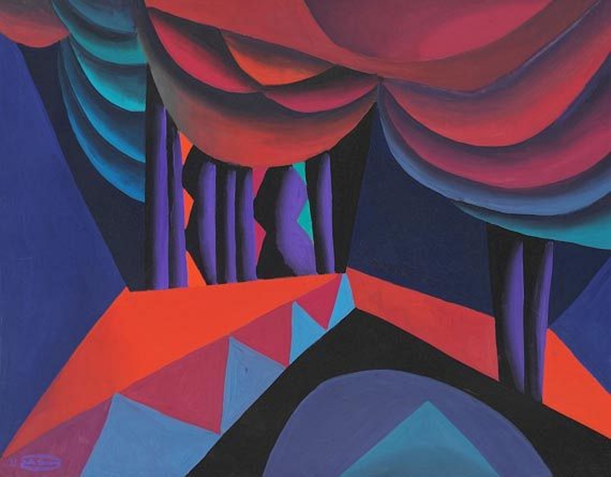 Raumkomposition by Johann Georg Müller