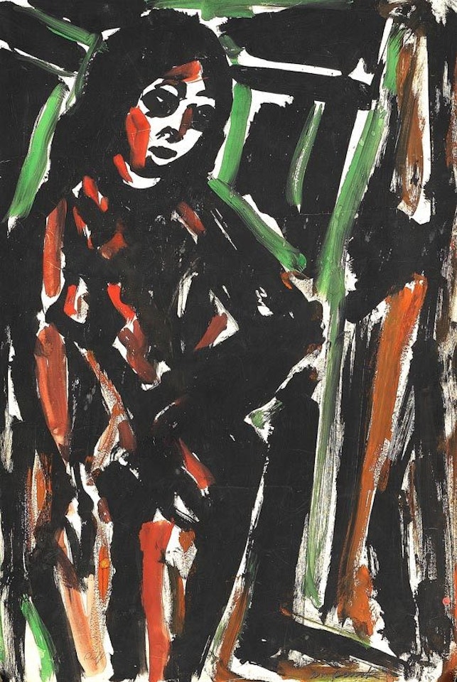 Stehende Frauenfigur by A.R. Penck