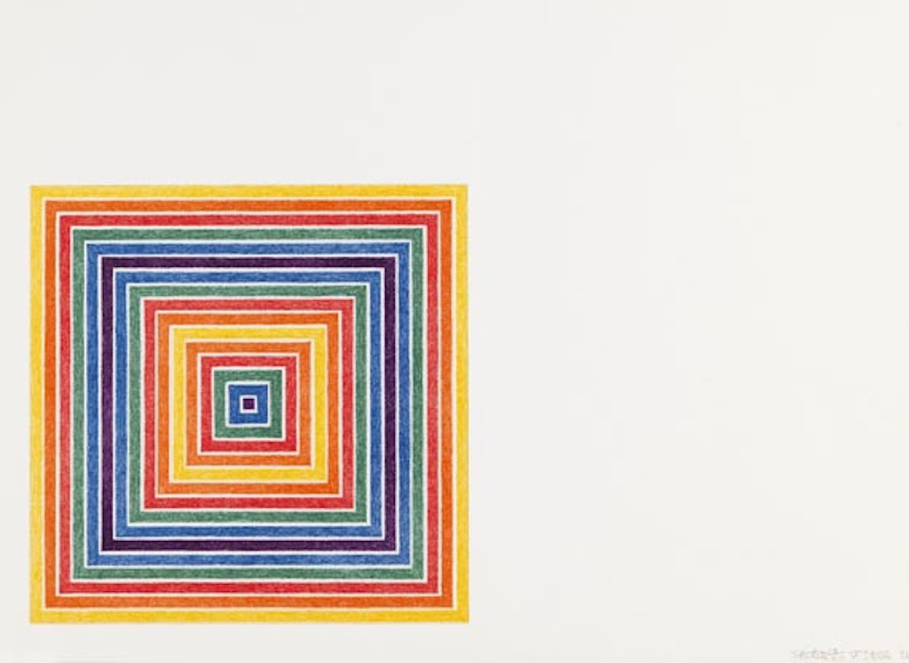 Louisiana Lottery Co by Frank Stella