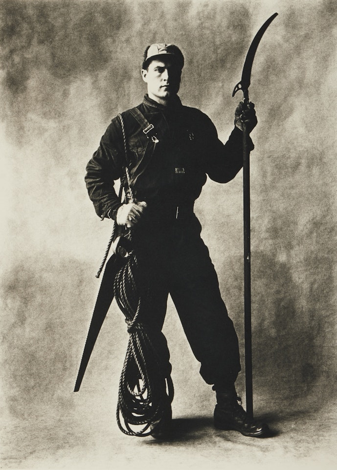 Tree Pruner, New York by Irving Penn