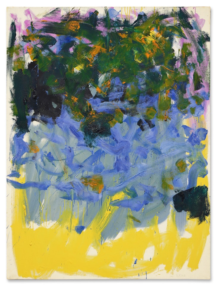 Bottom Yellow by Joan Mitchell