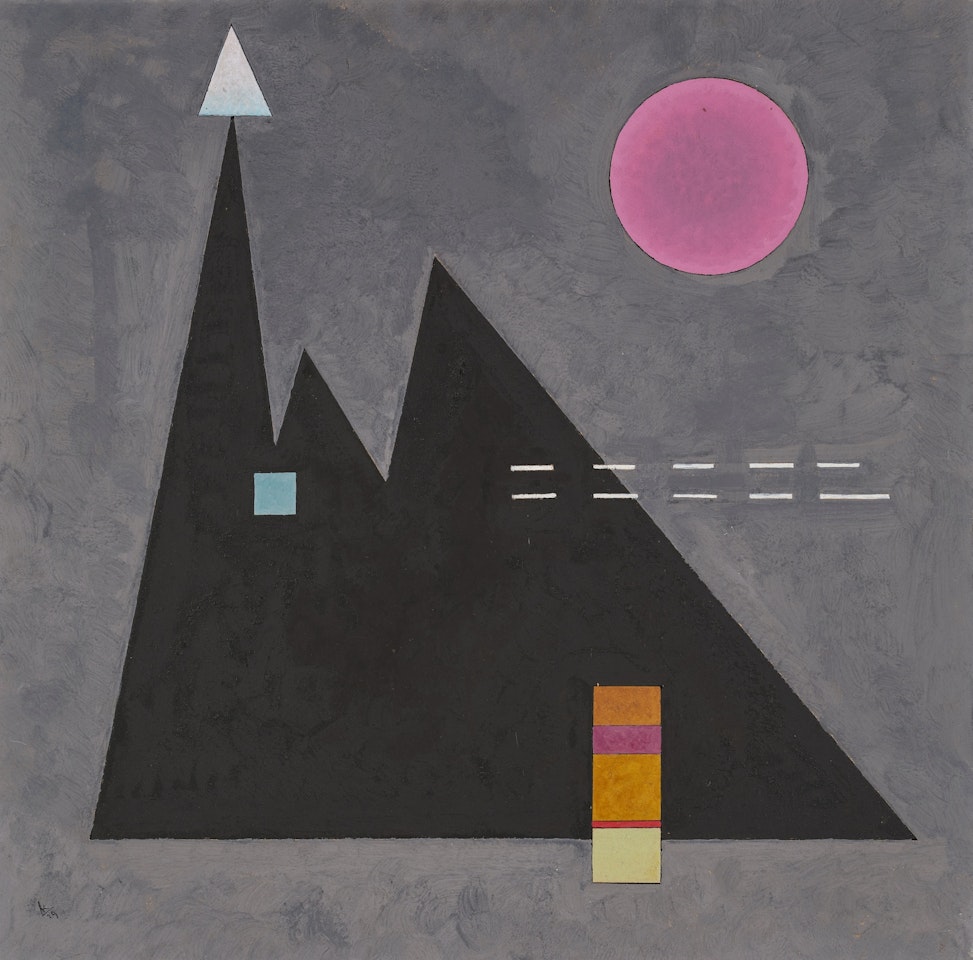 Scharf im dumpf by Wassily Kandinsky
