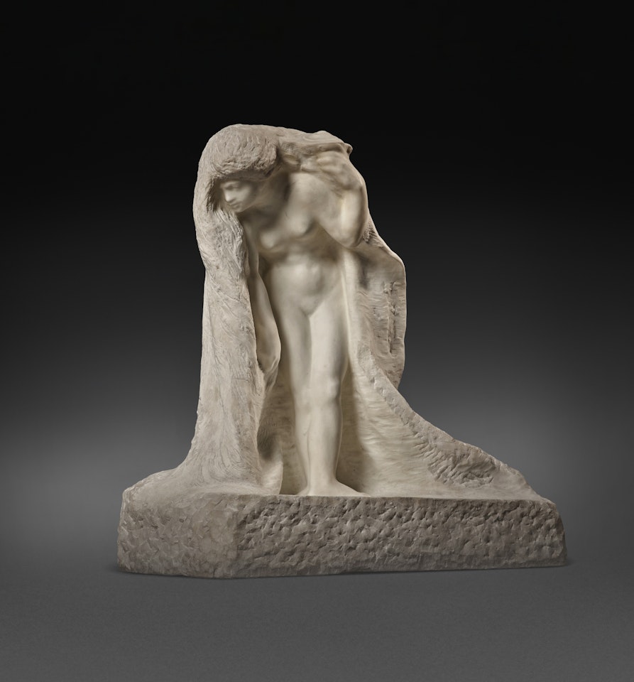 Psyché portant sa lampe dite aussi "Psyché éclairant l’Amour by Auguste Rodin