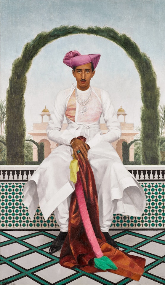 Portrait de S. A. le Maharajah d'Indore by Bernard Boutet de Monvel