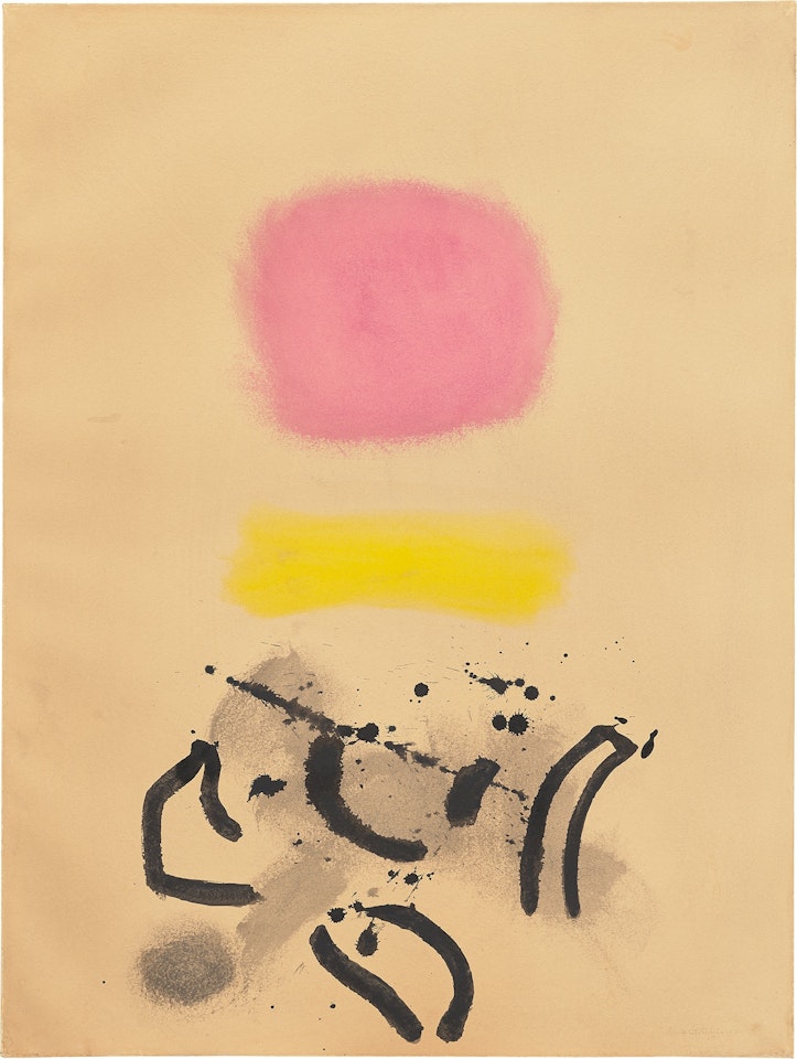 Calligraphy by Adolph Gottlieb